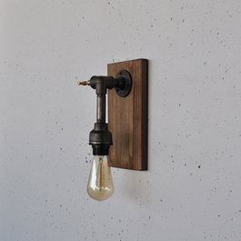 Opviq Lámpara de Pared Pp175 de Madera Maciza